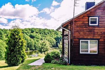 Фото номера Шале с двумя спальнями Загородные дома Svajonių Dvaras г. Balninkai 18